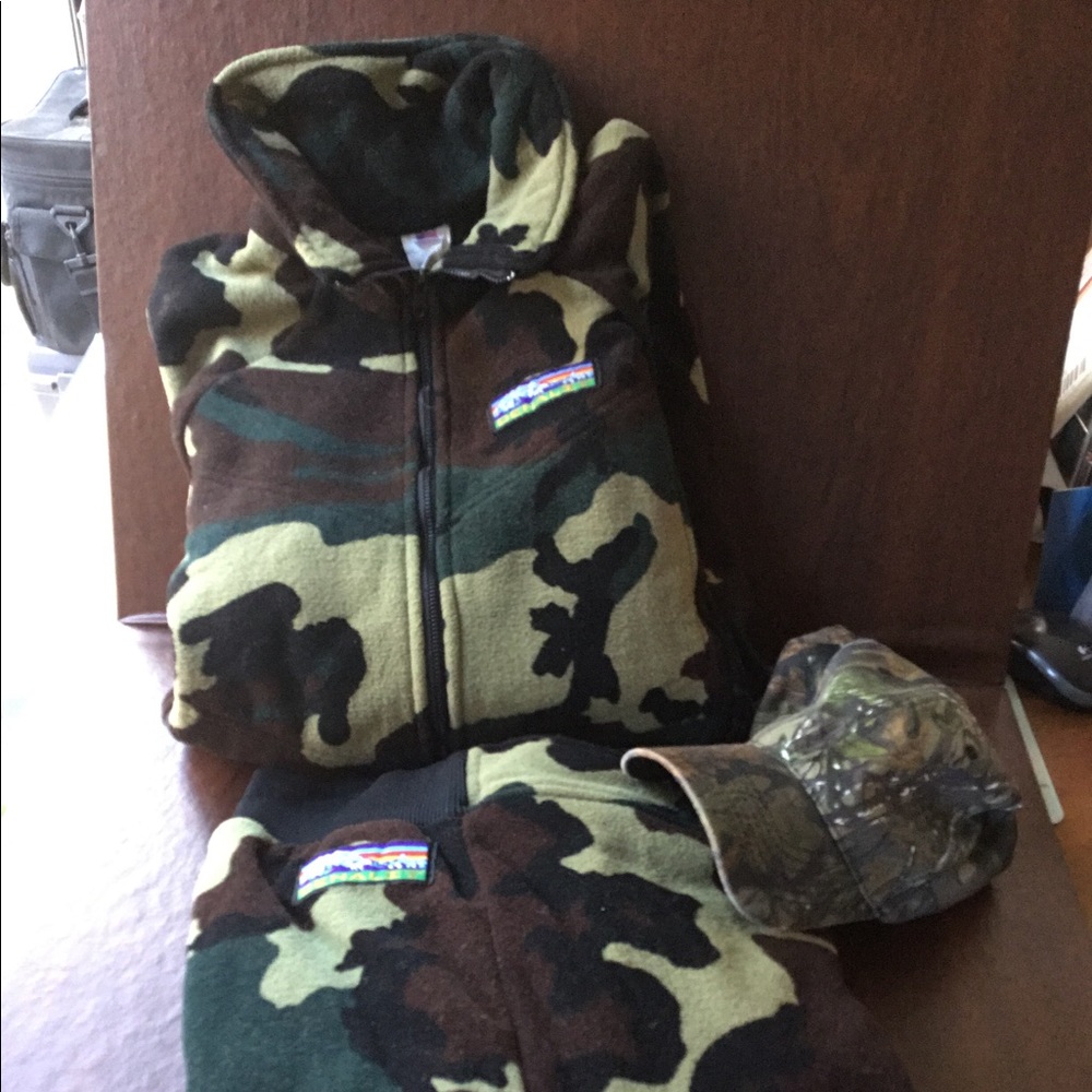 Vintage Denali Camo Fleece Jacket & Pants